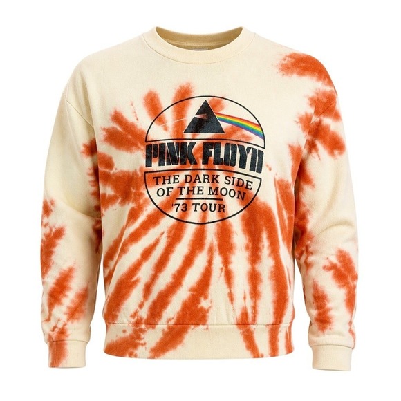 Pink Floyd Tops - Pink Floyd Dark Side of the Moon Retro Tie Dye Sweatshirt S EUC Rock N Roll